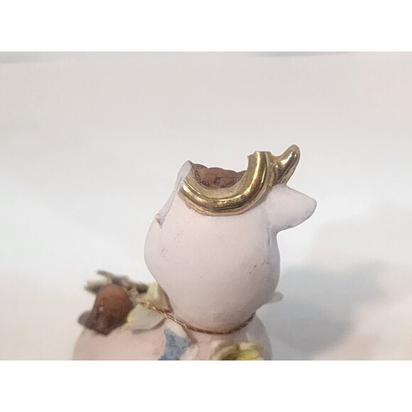 VINTAGE Napco Holy Cow Pink Salt & Pepper Shakers H Newhauser - JAPAN - Picture 7 of 11